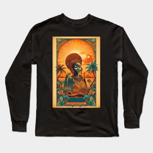 Vintage travel posters of Africa Long Sleeve T-Shirt